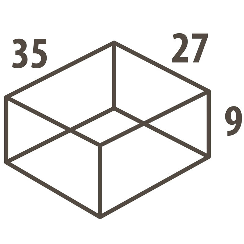 4 Органайзер Hausmann Herbarium 35x27x9см фото 3