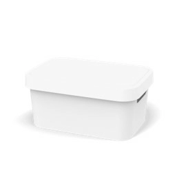 Ящик для хранения 4,5л Ambient Folk, белый
