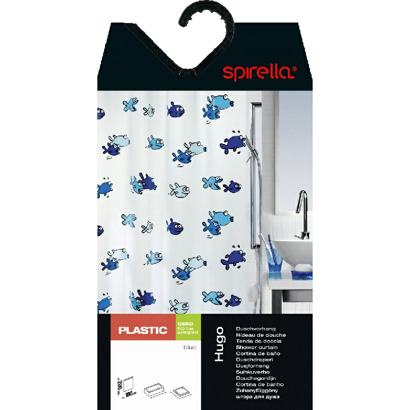 Штора для ванной комнаты Spirella Hugo фото 2