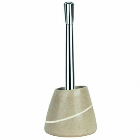 Полноразмерное изображение Ерш для унитаза Spirella Etna Stone, песочный фото 1