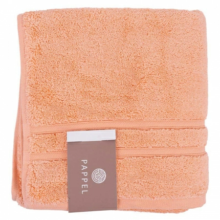 2 Полотенце махровое Pappel Cirrus/S 70x140см, цвет персиковый фото 2