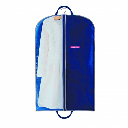 2 Чехол для одежды Hausmann 100x60см, синий фото 4