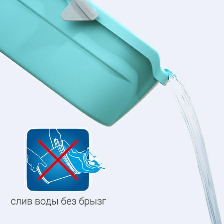 4 Ведро Hausmann Cosmic line для мытья полов, 12л фото 4