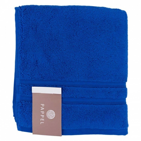 2 Полотенце махровое 70x140см Pappel Cirrus/S, цвет синий фото 2