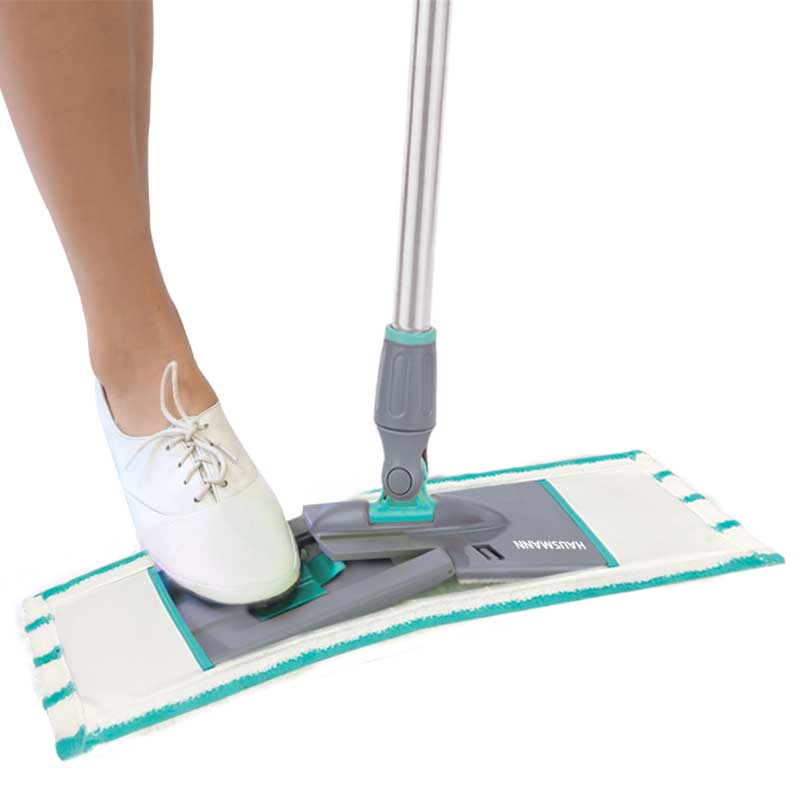 Швабра Hausmann Professional для влажной уборки пола с телескопической ручкой фото 4