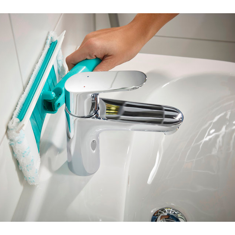 Швабра с телескопической ручкой Leifheit Bath cleaner micro duo фото 5