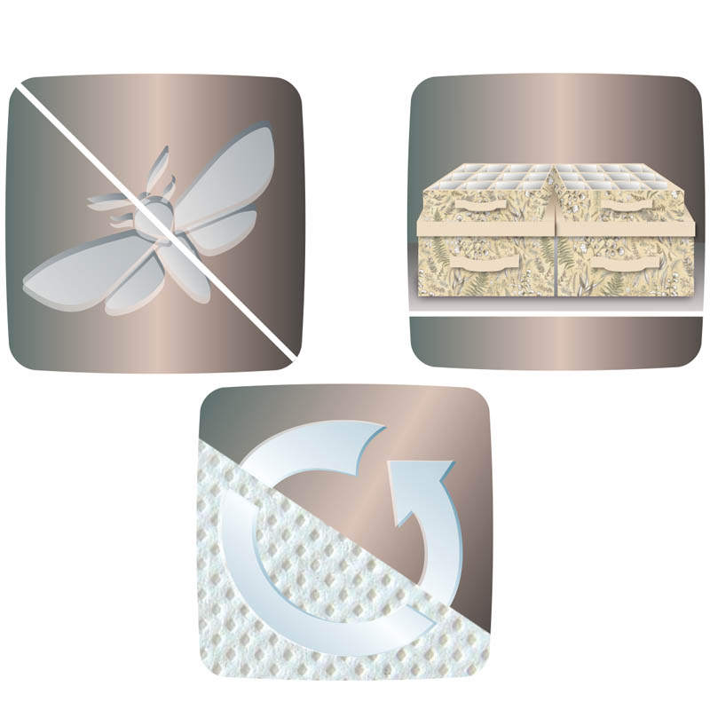 Чехол для одежды Hausmann Herbarium 100x60см фото 3