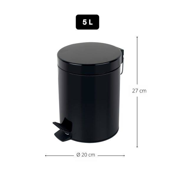 Ведро для ванной Spirella Sydney 5л фото 2