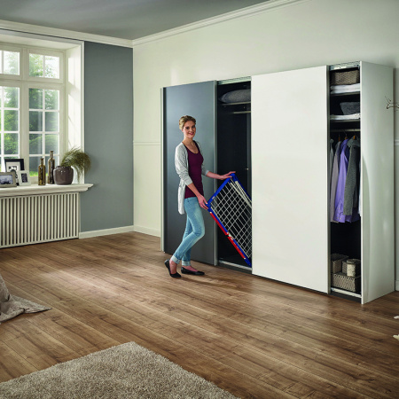 Сушилка для белья напольная, Leifheit Pegasus 150 Solid Slim, 55см фото 5